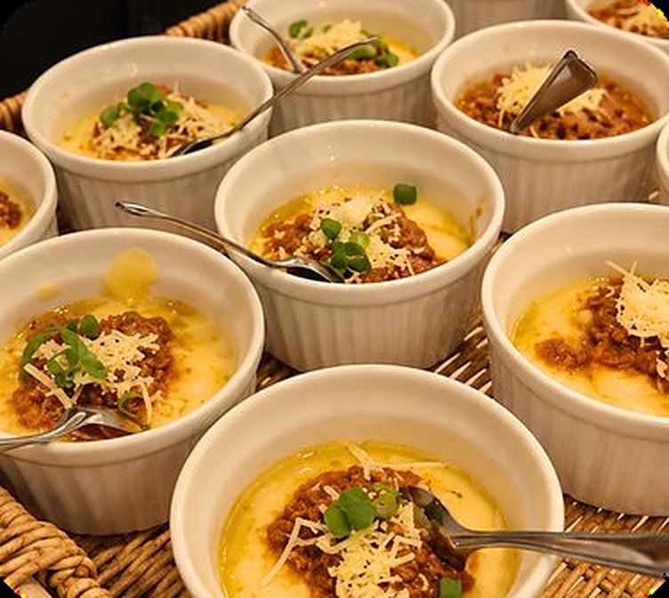 Finger food em porções individuais