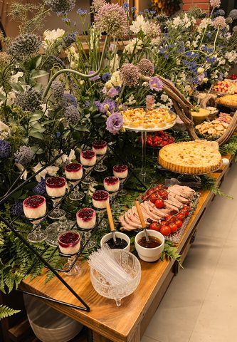 Finger food em porções individuais